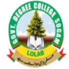 Government Degree College, Sogam logo