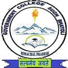 Government Degree College, Sugh Bhatoli logo