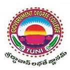 Government Degree College, Tuni logo
