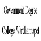 Government Degree College, Wardhannapet logo