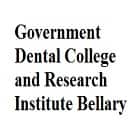 Government Dental College and Research Institute, Bellary logo