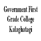 Government First Grade College, Kalaghatagi logo