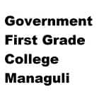 Government First Grade College, Managuli logo