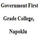 Government First Grade College, Napoklu logo