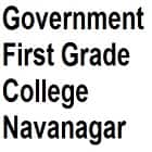 Government First Grade College, Navanagar logo