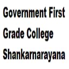 Government First Grade College, Shankarnarayana logo
