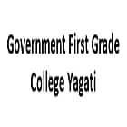 Government First Grade College, Yagati logo