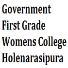 Government First Grade Women's College, Holenarasipura logo