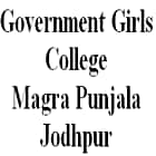 Government Girls College, Magra Punjala, Jodhpur logo