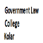 Government Law College, Kolar logo