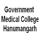 Government Medical College, Hanumangarh logo