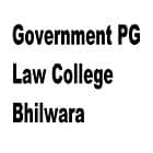 Government PG Law College, Bhilwara logo