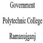 Government Polytechnic College, Ramanujganj logo