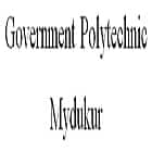 Government Polytechnic, Mydukur logo