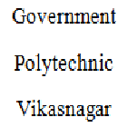 Government Polytechnic, Vikasnagar logo