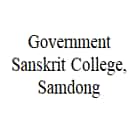 Government Sanskrit College, Samdong logo