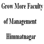 Grow More Faculty of Management, Himmatnagar logo
