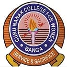 Guru Nanak College for Women, Banga logo