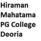Hiraman Mahatama PG College, Deoria logo