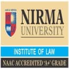 Institute of Law, Nirma University, Ahmedabad logo