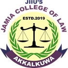 Jamia Islamia Ishaatul Uloom's Jamia College of Law, Akkalkuwa logo