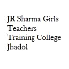 JR Sharma Girls Teachers Training College, Jhadol logo