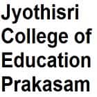 Jyothisri College of Education, Prakasam logo