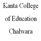Kanta College of Education, Chalwara logo