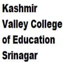 Kashmir Valley College of Education, Srinagar logo