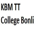 KBM TT College, Bonli logo