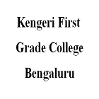 Kengeri First Grade College, Bengaluru logo