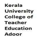 Kerala University College of Teacher Education, Adoor logo