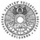 KPE Society's Sidhartha Law College, Gulbarga logo