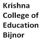 Krishna College of Education, Bijnor logo