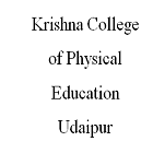 Krishna College of Physical Education, Udaipur logo
