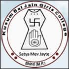 Kusum Bai Jain Girls College, Bhind logo