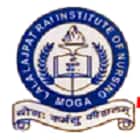 Lala Lajpat Rai Institute of Nursing, Moga logo