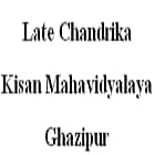 Late Chandrika Kisan Mahavidyalaya, Ghazipur logo