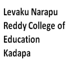 Levaku Narapu Reddy College of Education, Kadapa logo