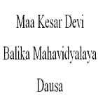 Maa Kesar Devi Balika Mahavidyalaya, Dausa logo