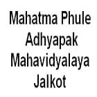 Mahatma Phule Adhyapak Mahavidyalaya, Jalkot logo