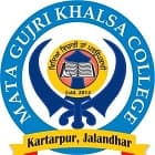 Mata Gujri Khalsa College, Kartarpur logo