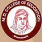 MD College of Education, Bahadurgarh logo