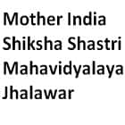 Mother India Shiksha Shastri Mahavidyalaya, Jhalawar logo