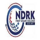 NDRK First Grade College, Hassan logo