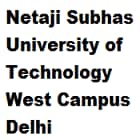 Netaji Subhas University of Technology West Campus, Delhi logo