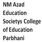 NM Azad Education Society's College of Education, Parbhani logo