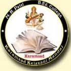 NR Patel B Ed College, Karamsad logo