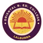 Oriental B Ed College, Lalburra logo