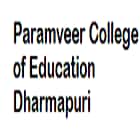 Paramveer College of Education, Dharmapuri logo